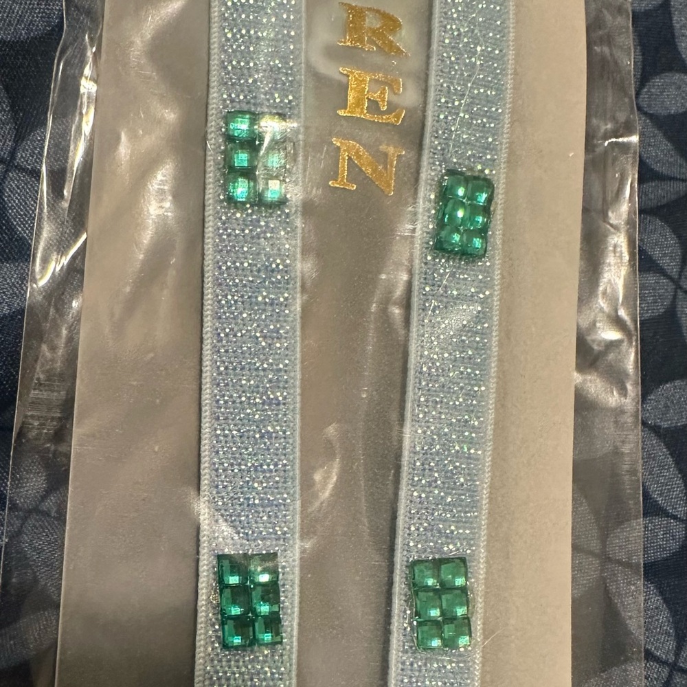 Decorative Rhinestone Replacement Bra Strap Bundle Of 10 Sets - Picture 6 of 12
